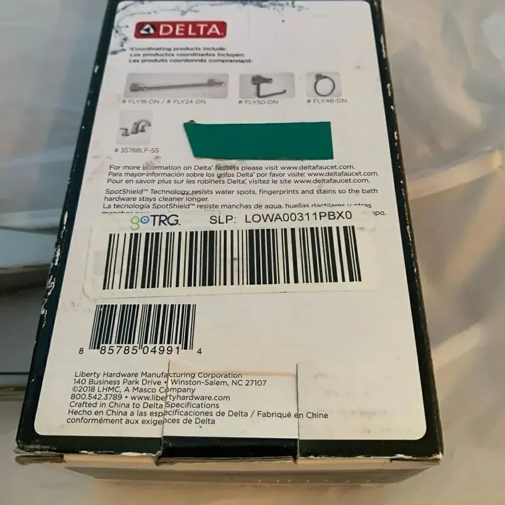 Delta Flynn Toilet Paper Holder-As Is